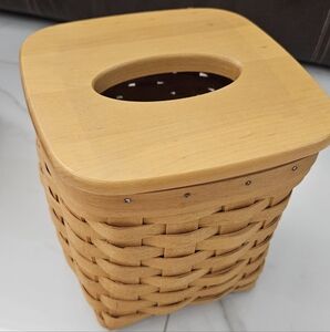 Longaberger Tan Woven Basket
